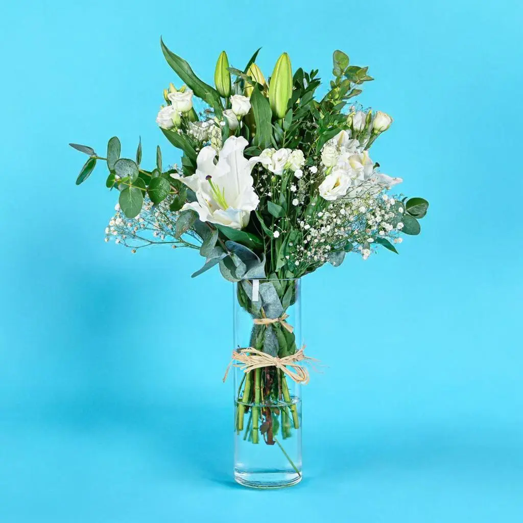 Harmony of Lily and Rose Vase 0005